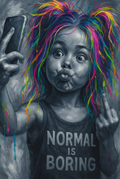 " Normal is boring "
