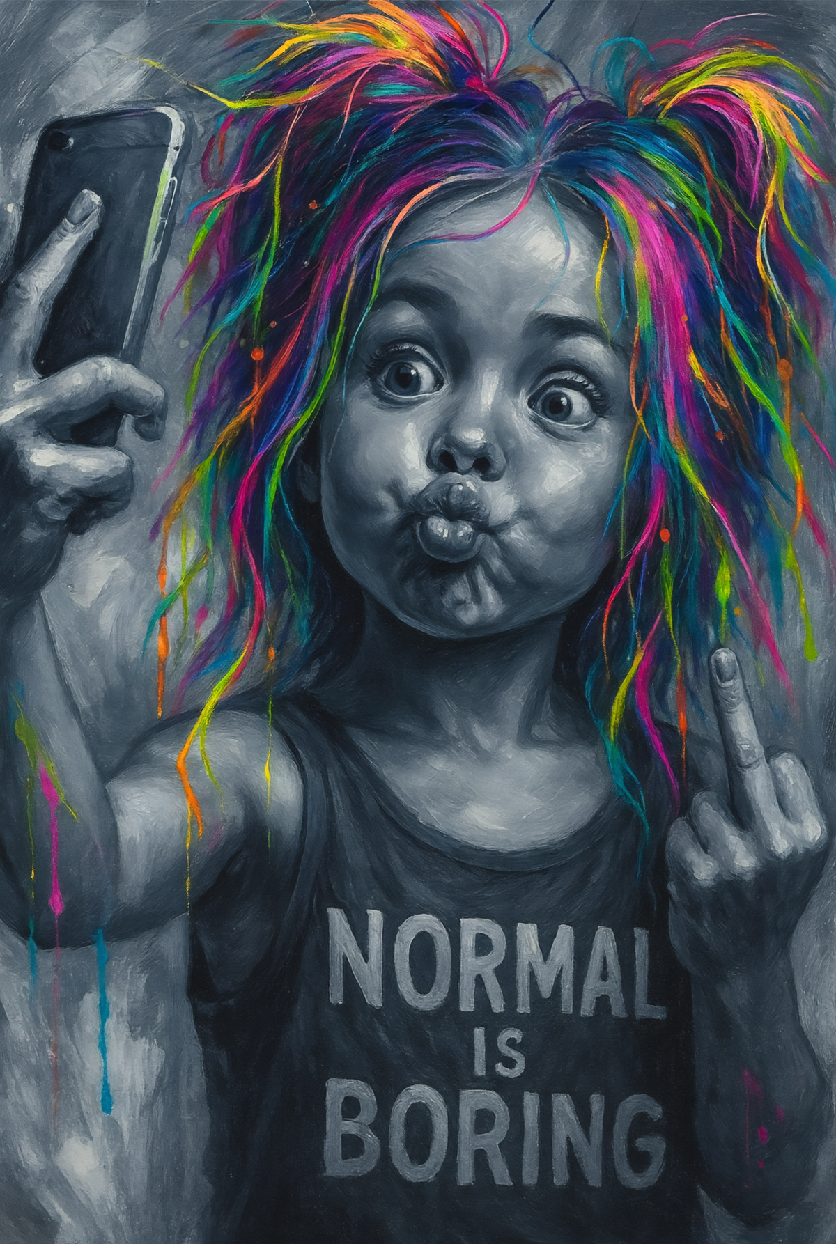 " Normal is boring "